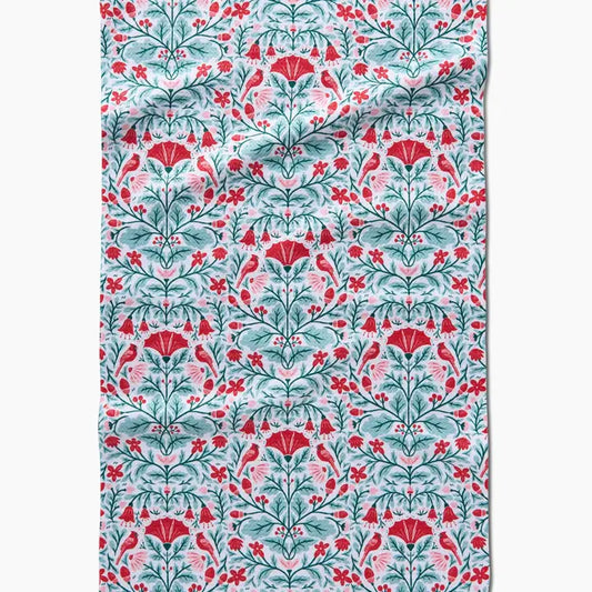 Geometry Cardinal Tea Towel