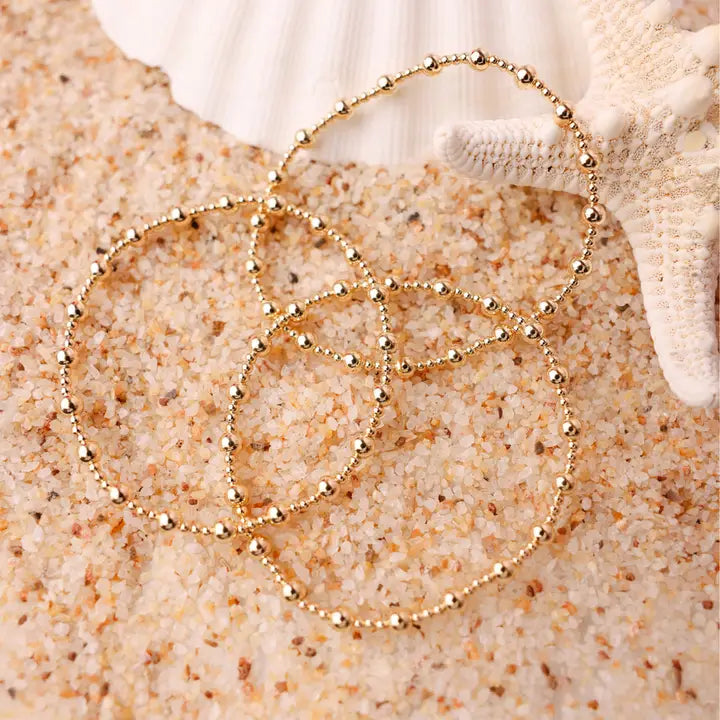 Beaded Blondes Palmer Bracelet in Gold