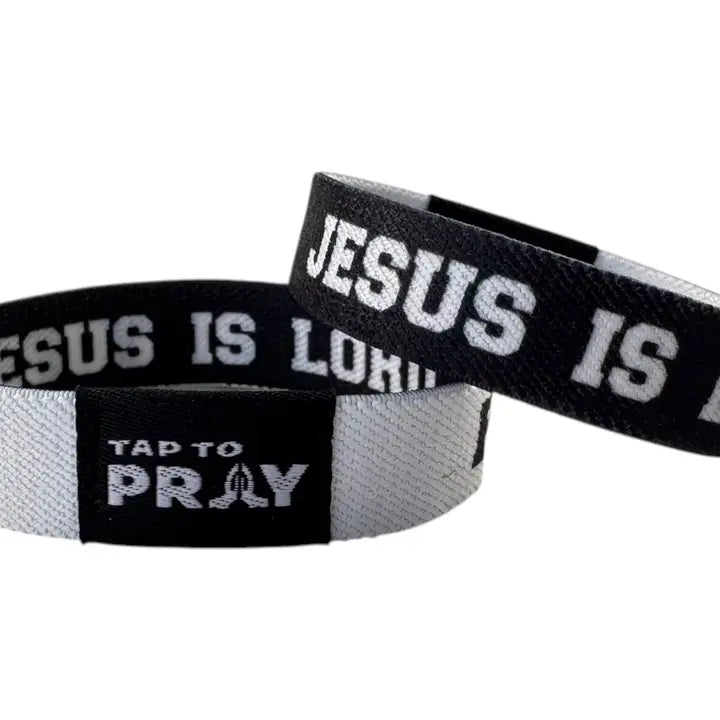 Versible Tap To Pray™ Wristbands - Jesus Is Lord