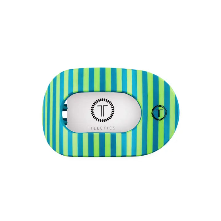 Teleties Cabana Cutie | Medium | Flat Round Hair Clip