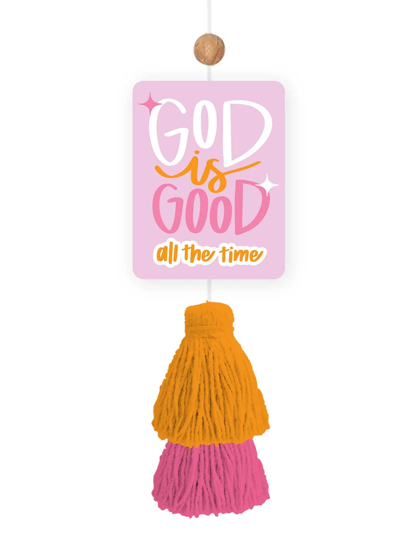 Mary Square Air Freshener | God is Good