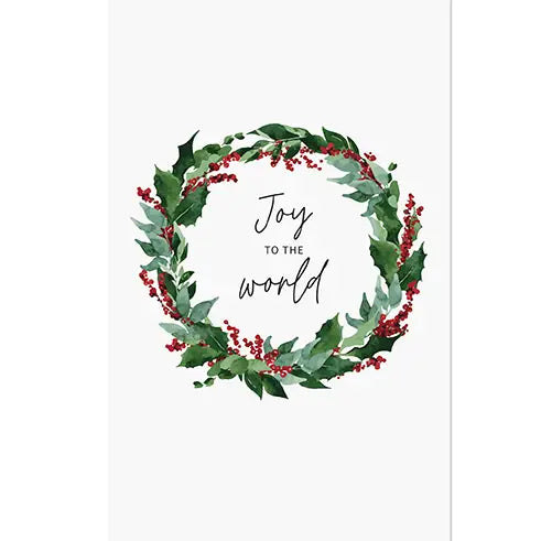 Pulp X Guest Napkin Set of 21 Joy To the World