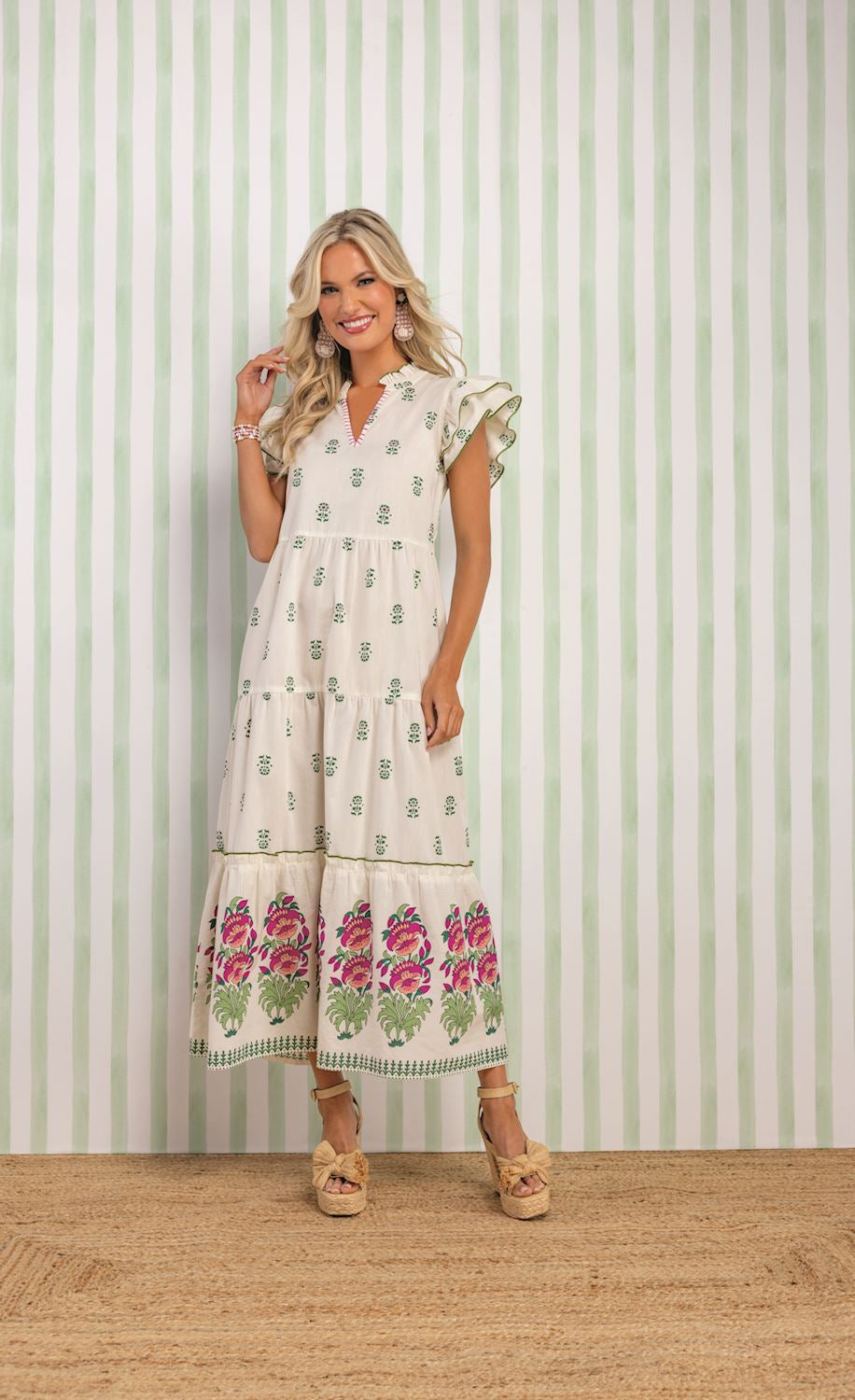 MUD PIE WELTON MAXI DRESS