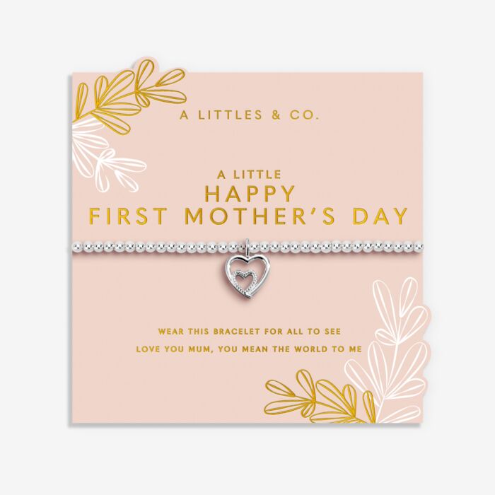 A Littles & Co. Mother's Day A Little 'Happy First Mother's Day' Bracelet