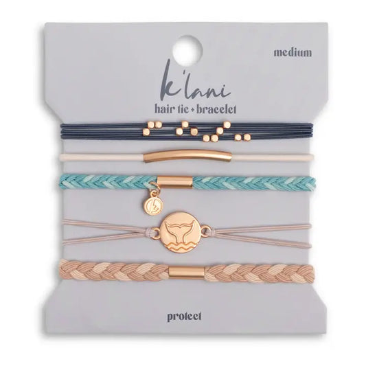 K'Lani Hair Tie Bracelets Protect