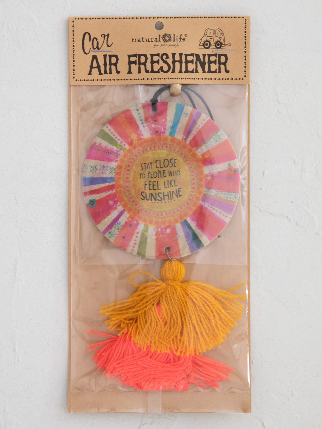 Natural Life Car Air Freshener-Stay Close