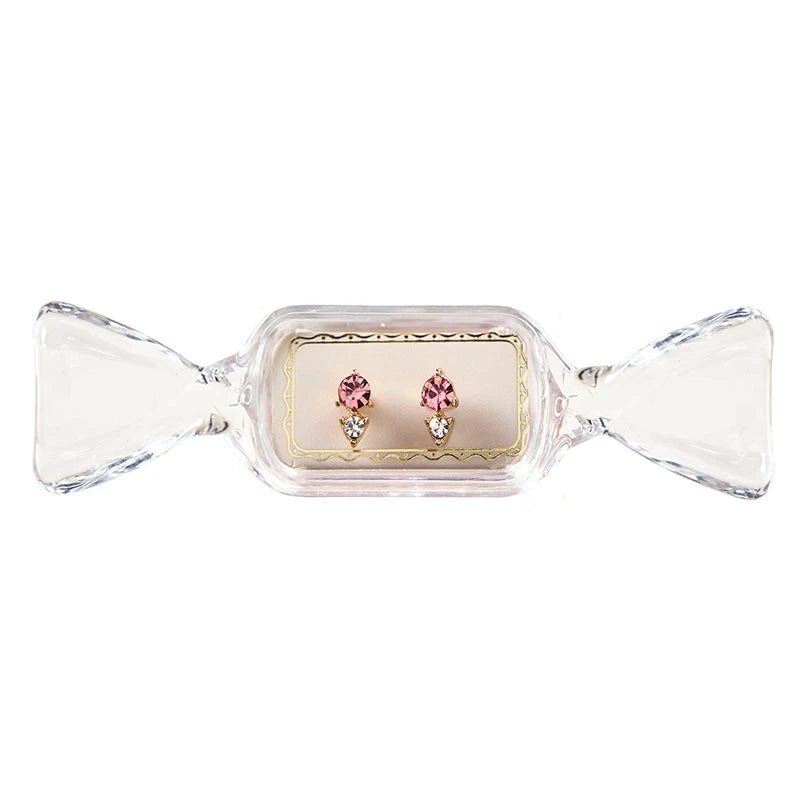 The Candy Dish Earrings - Blush Pink