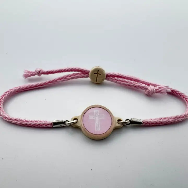 Versible Tap To Pray™ - Survivor Series Handmade Bracelets-Lotus+ Cross