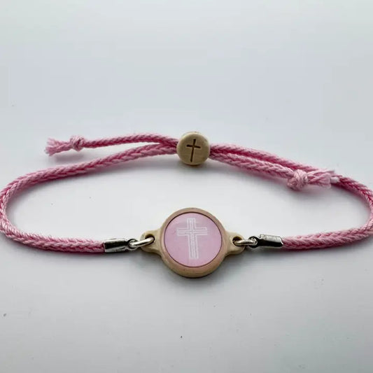 Versible Tap To Pray™ - Survivor Series Handmade Bracelets-Lotus+ Cross