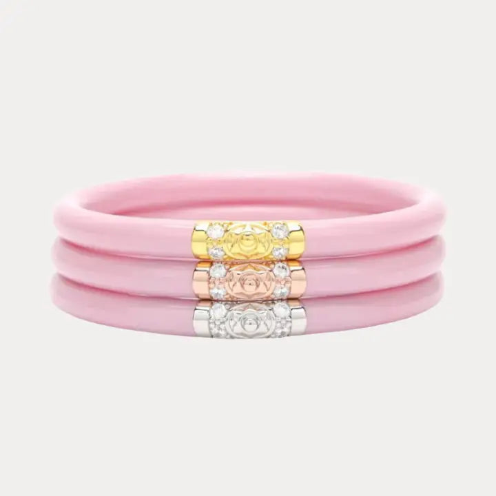 BuDhaGirl Three Kings All Weather Bangles® (Awb®) - Pink