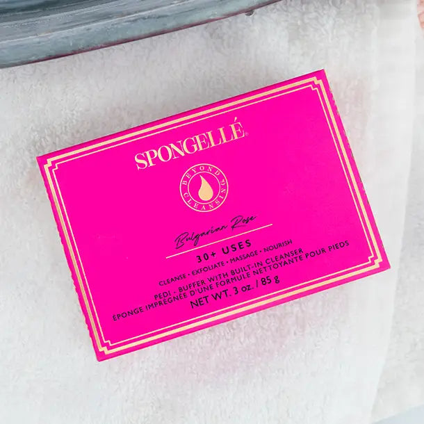 Spongelle Bulgarian Rose Pedi Buffer