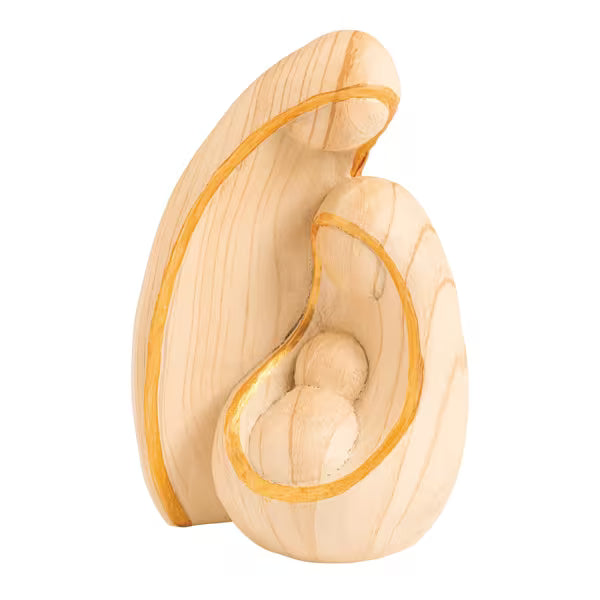 MUD PIE GOLD EDGE NATIVITY SITTER