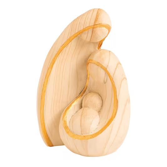 MUD PIE GOLD EDGE NATIVITY SITTER