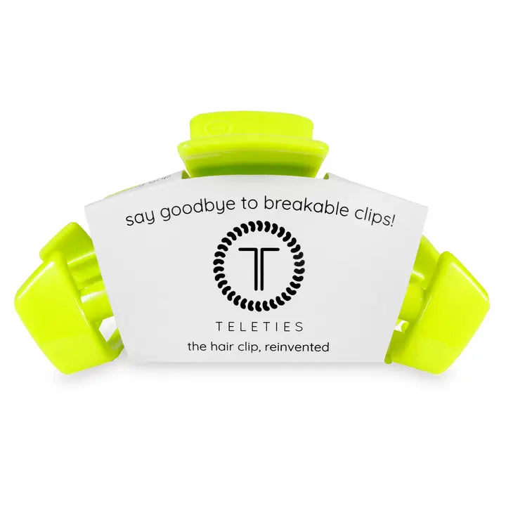 Teleties Classic Hair Clip | Large | Summer Brights