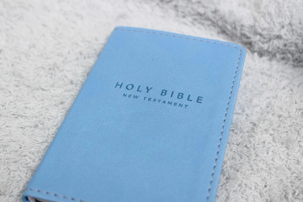 NIV, Tiny Testament Bible, New Testament-Blue