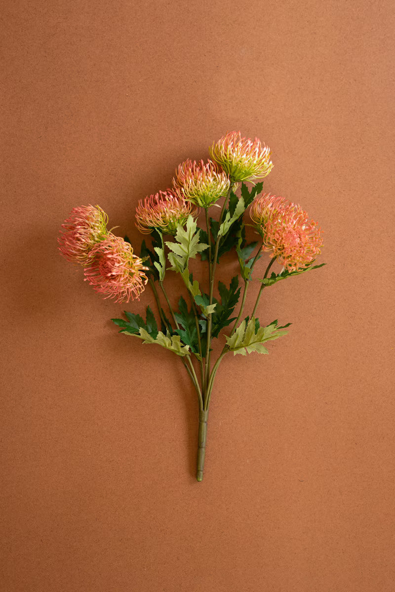 Kalalou Artificial Antique Blush Pincushion Protea