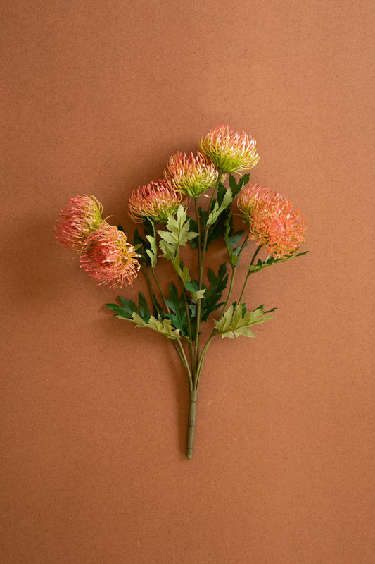 Kalalou Artificial Antique Blush Pincushion Protea