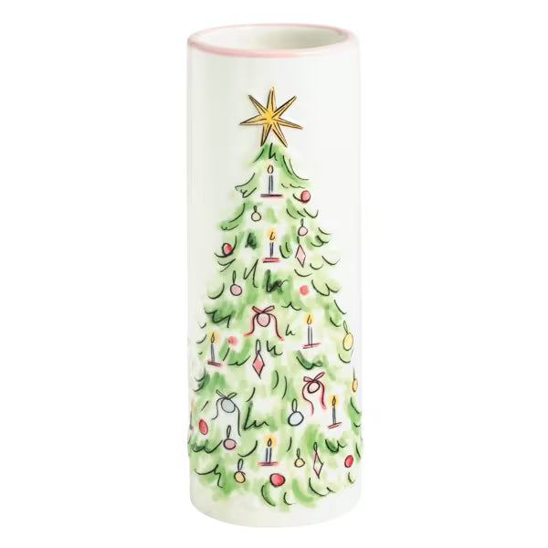 MUD PIE MEDIUM NUTCRACKER BUD VASE