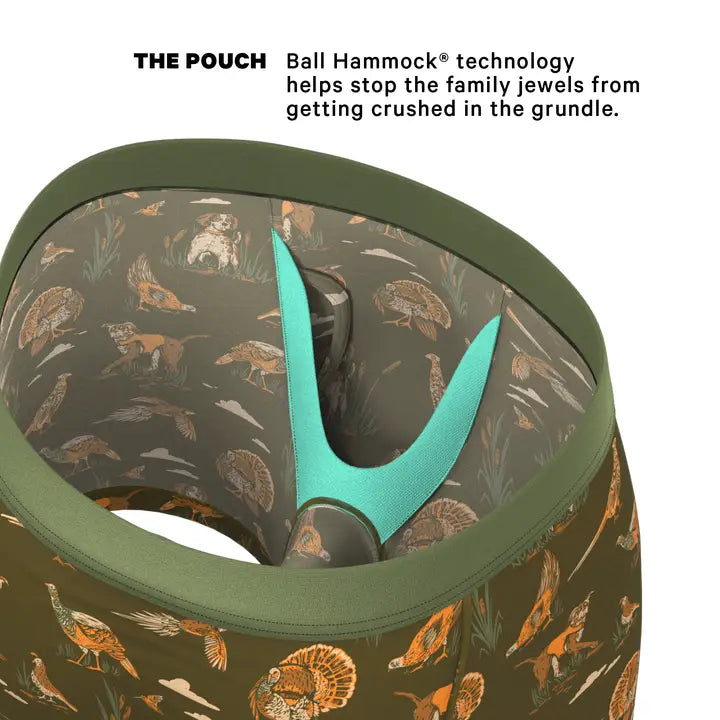 Shinesty The Avian Crew | Hunting Ball Hammock® Pouch Underwear with Fly