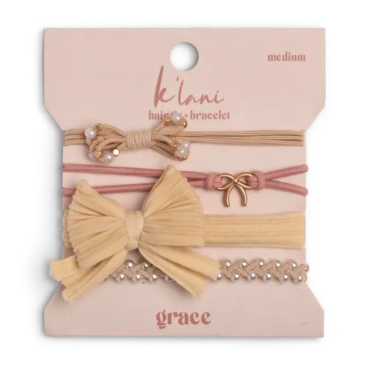 K'Lani Hair Tie Bracelets Grace