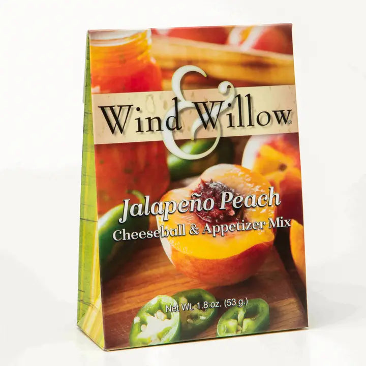 Wind & Willow Jalapeno Peach - Savory Cheeseball Mixes