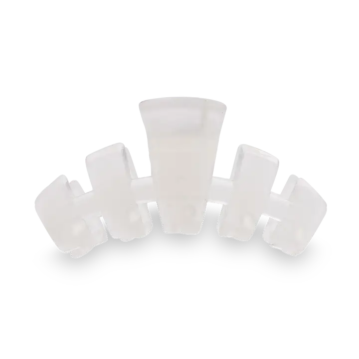 Teleties Classic Hair Clip | Tiny | Coconut White