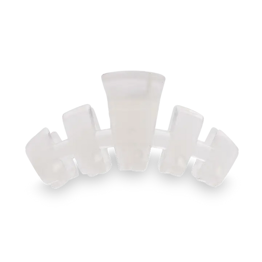 Teleties Classic Hair Clip | Tiny | Coconut White