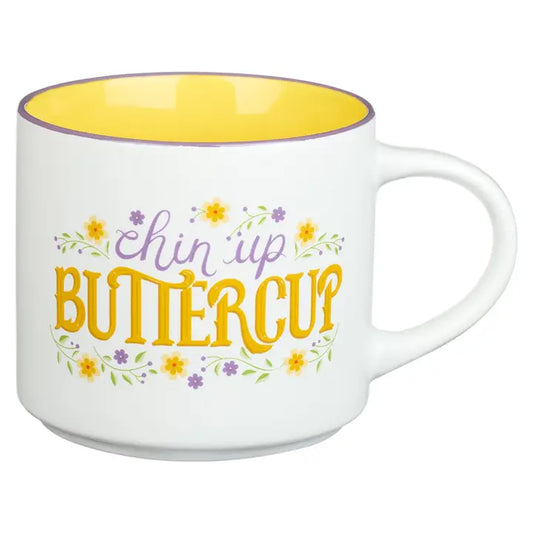 Mug Ceramic Chin Up Buttercup