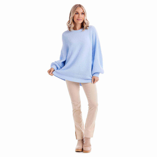 Mud Pie  Levi Sweaters-Blue