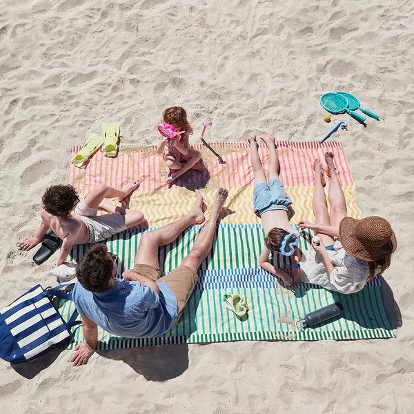 Dock & Bay Picnic Blanket - Stripe Up Your Life - GRS Certified-L