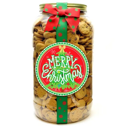 Oh, Sugar! Cookies - Christmas Merry Christmas Tree - Gallon Jar