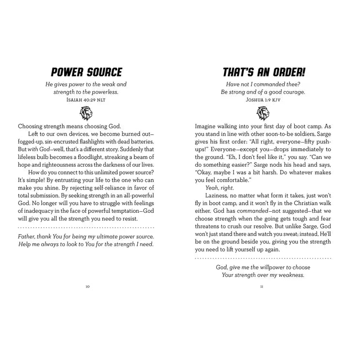 Choose Strong: 3-Minute Devotions For Teen Guys