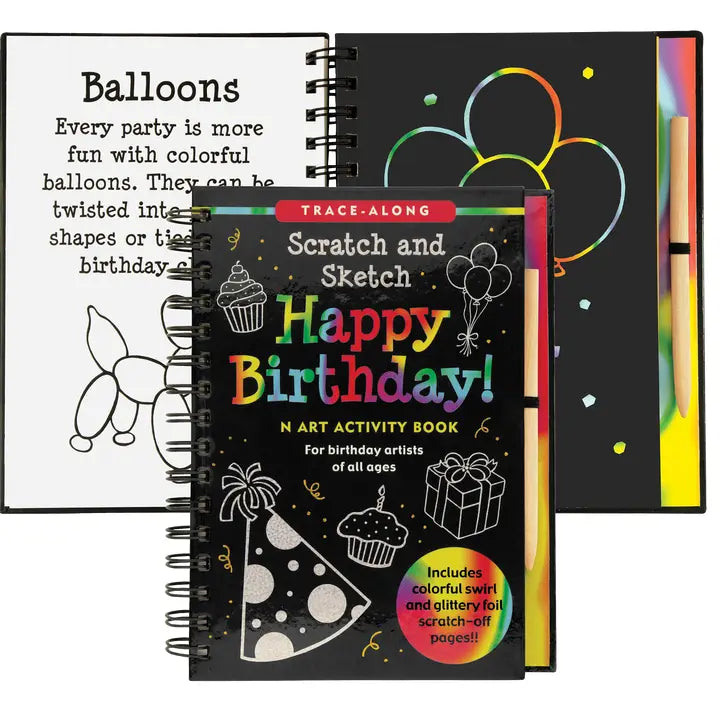 Happy Birthday! Scratch and Sketch