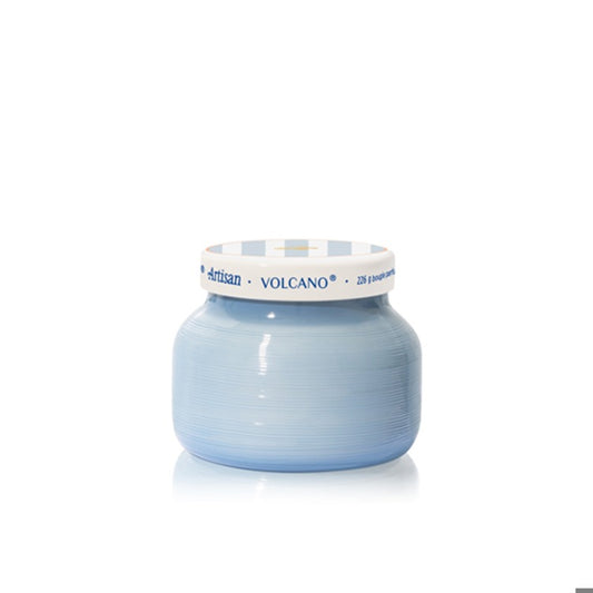 CAPRI BLUE - ARTISAN Artisan Caffe Capri 8oz Petite Candle Volcano