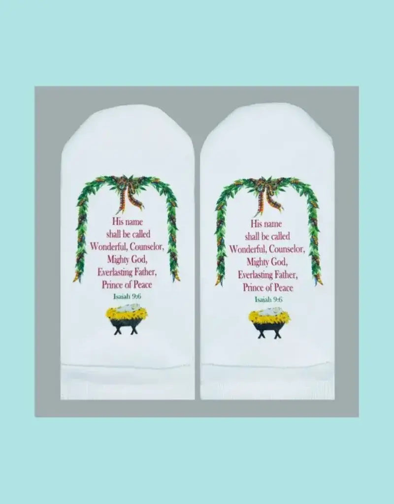 Standing on the Word Socks His Name Manger Isaiah 9:6