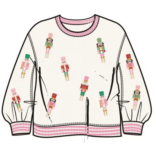 MARY SQUARE Sweatshirt Millie Small Ntcrckr