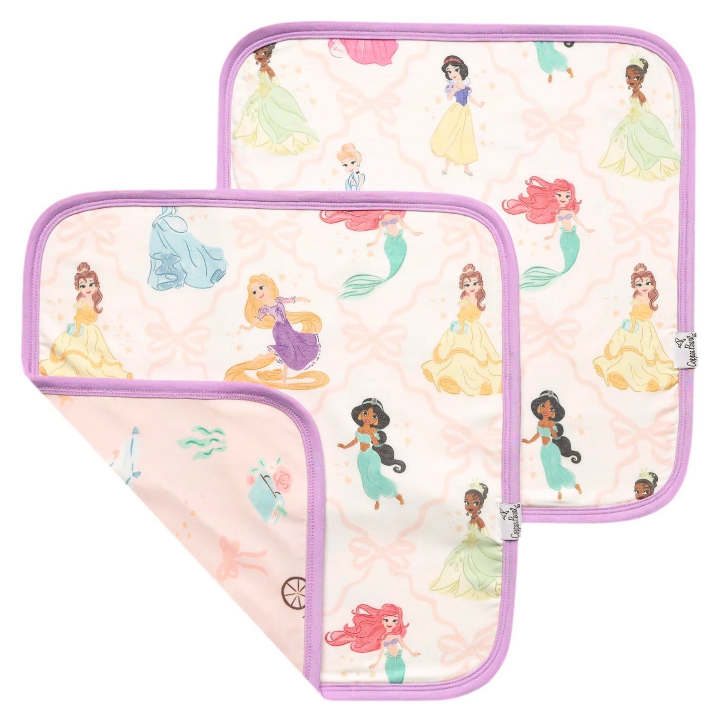 Copper Pearl Disney Princess Three-Layer Security Blanket Set