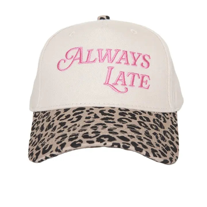 Katydid Always Late Vintage Style Trucker Hat