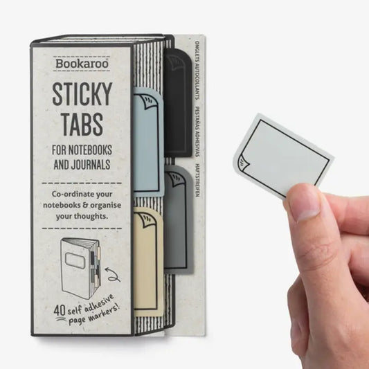 Bookaroo Sticky Tabs-Mono