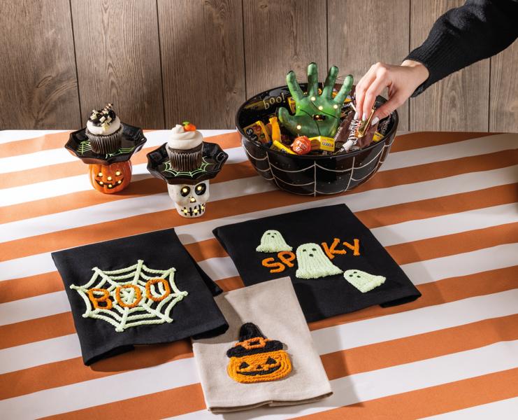MUD PIE LED SOUND HALLOWEEN BOWL
