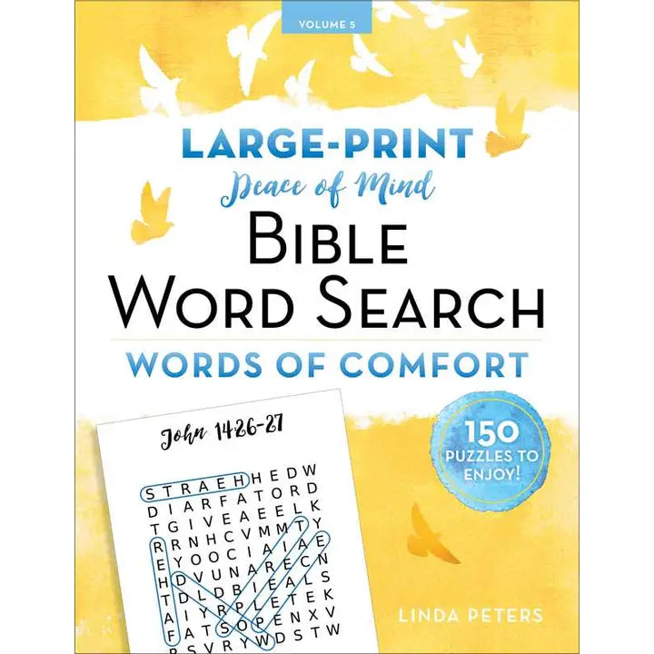Peace of Mind Bible Word Search: Words of Comfort By Linda Peters