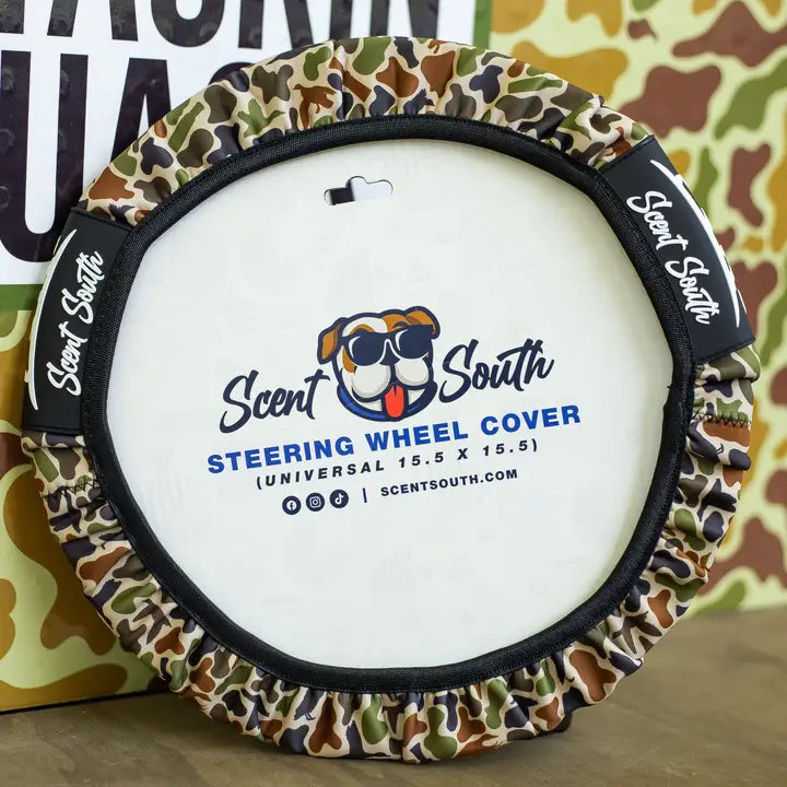 Scent South Duck Camo - Steering Wheel Cover