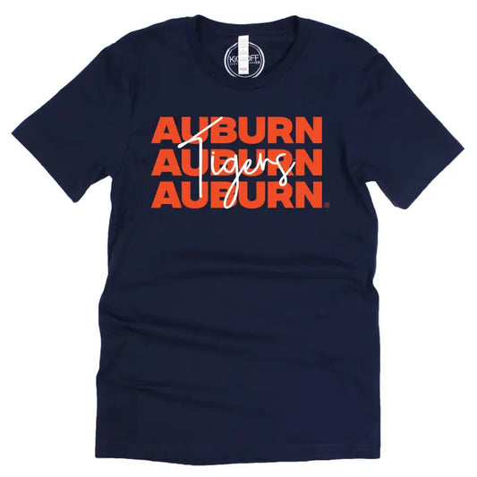 Game Time Tee- Collegiate Licensed-Auburn University