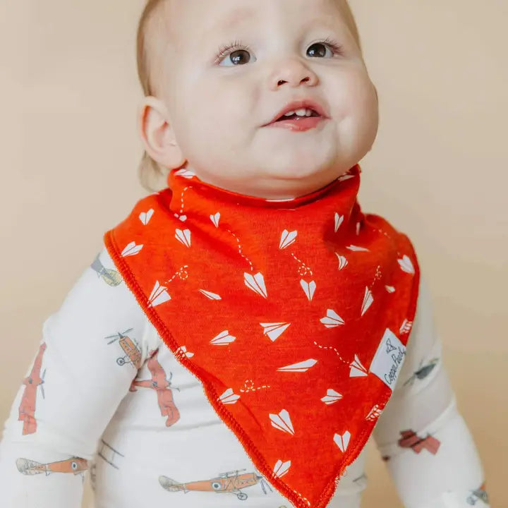 Copper Pearl Baby Bandana Bibs - Ace