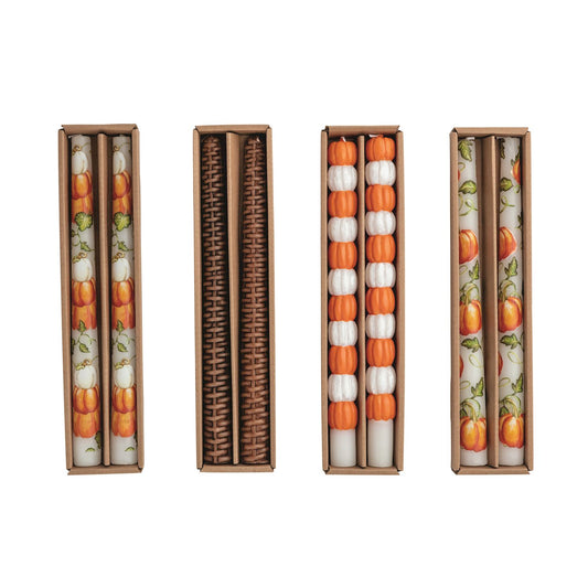 MUD PIE GATHER TAPER CANDLE SETS