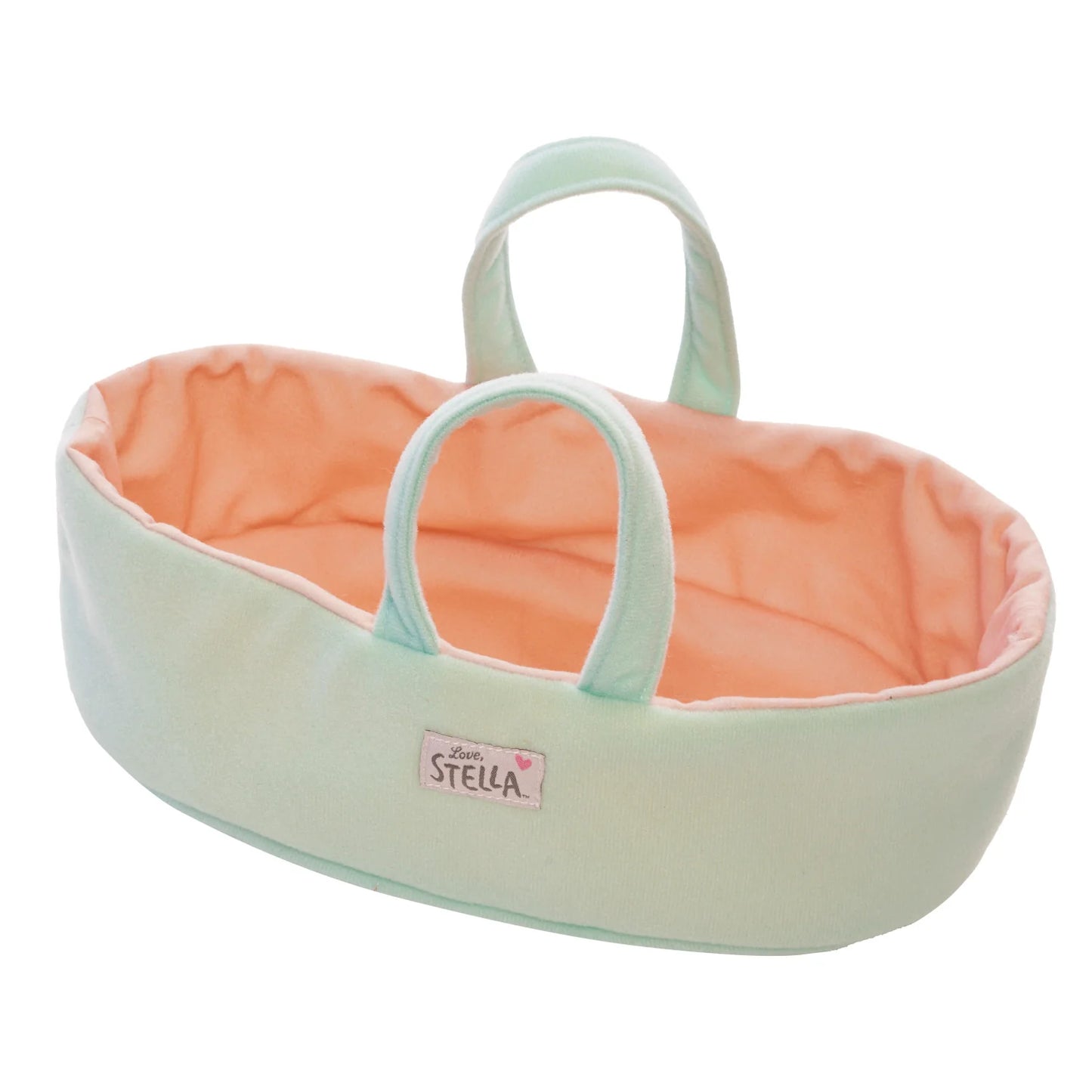 Love, Stella My First Doll Peach & Bassinet