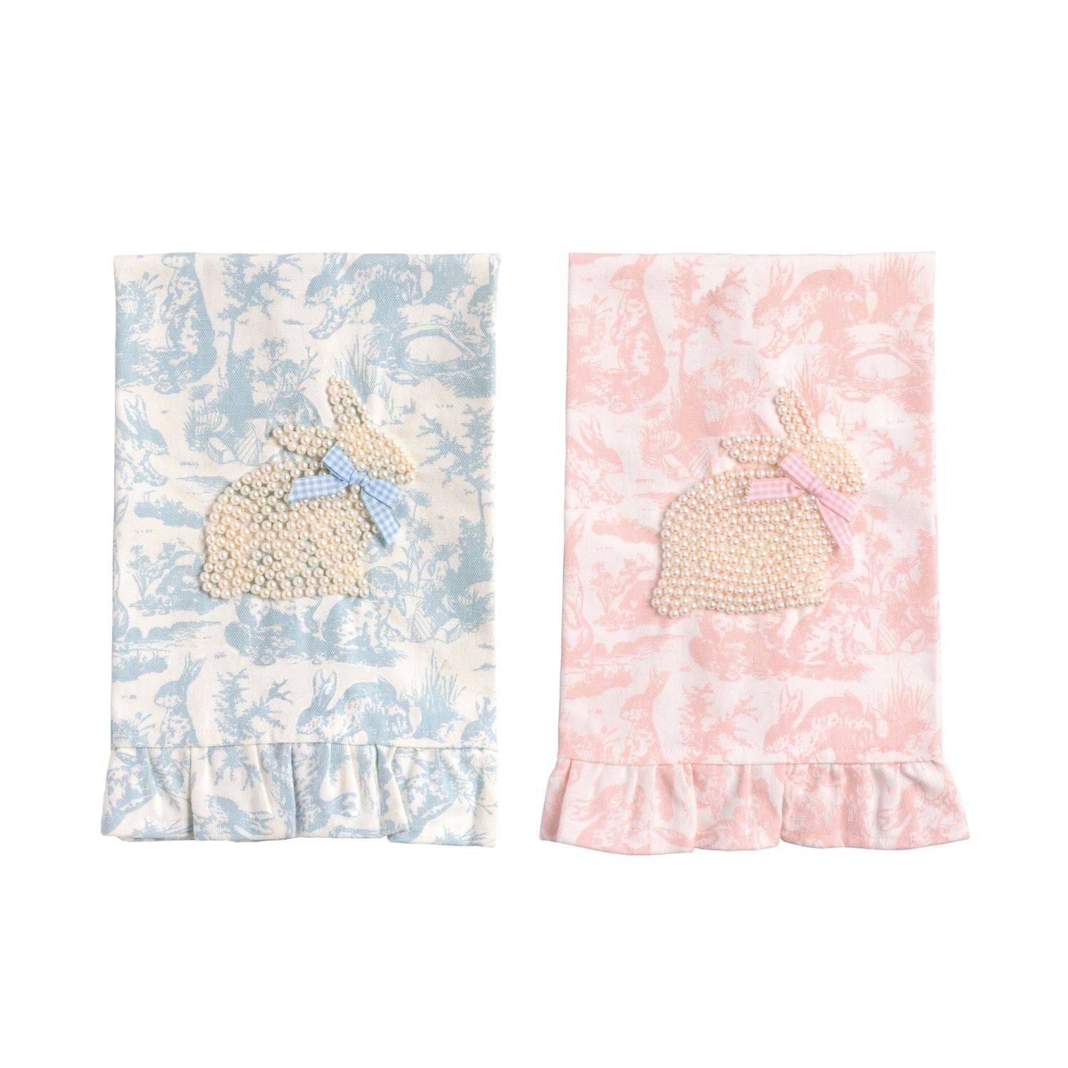 Mud Pie Bunny Towel