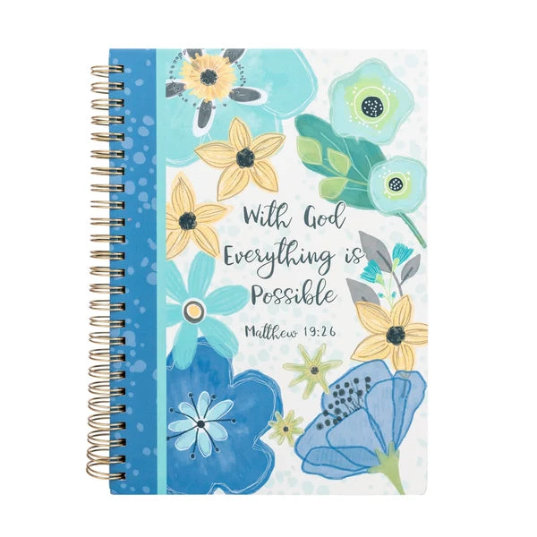 Scripture Wiro Journal: With God, Matthew 19:26