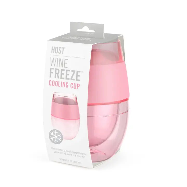 HOST Wine Freeze™ Cooling Cup Cooling Gel in Translucent Pink