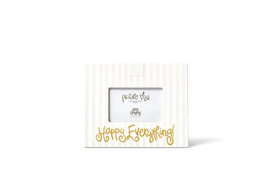 HAPPY EVERYTHING! WHITE STRIPE MINI HAPPY EVERYTHING! FRAME